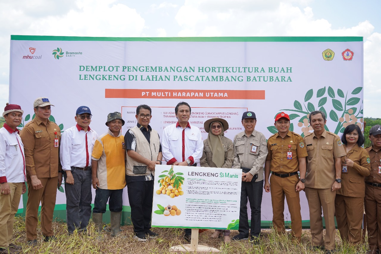 Pj Gubernur Kaltim Puji Program Keberlanjutan Area Pascatambang MHU