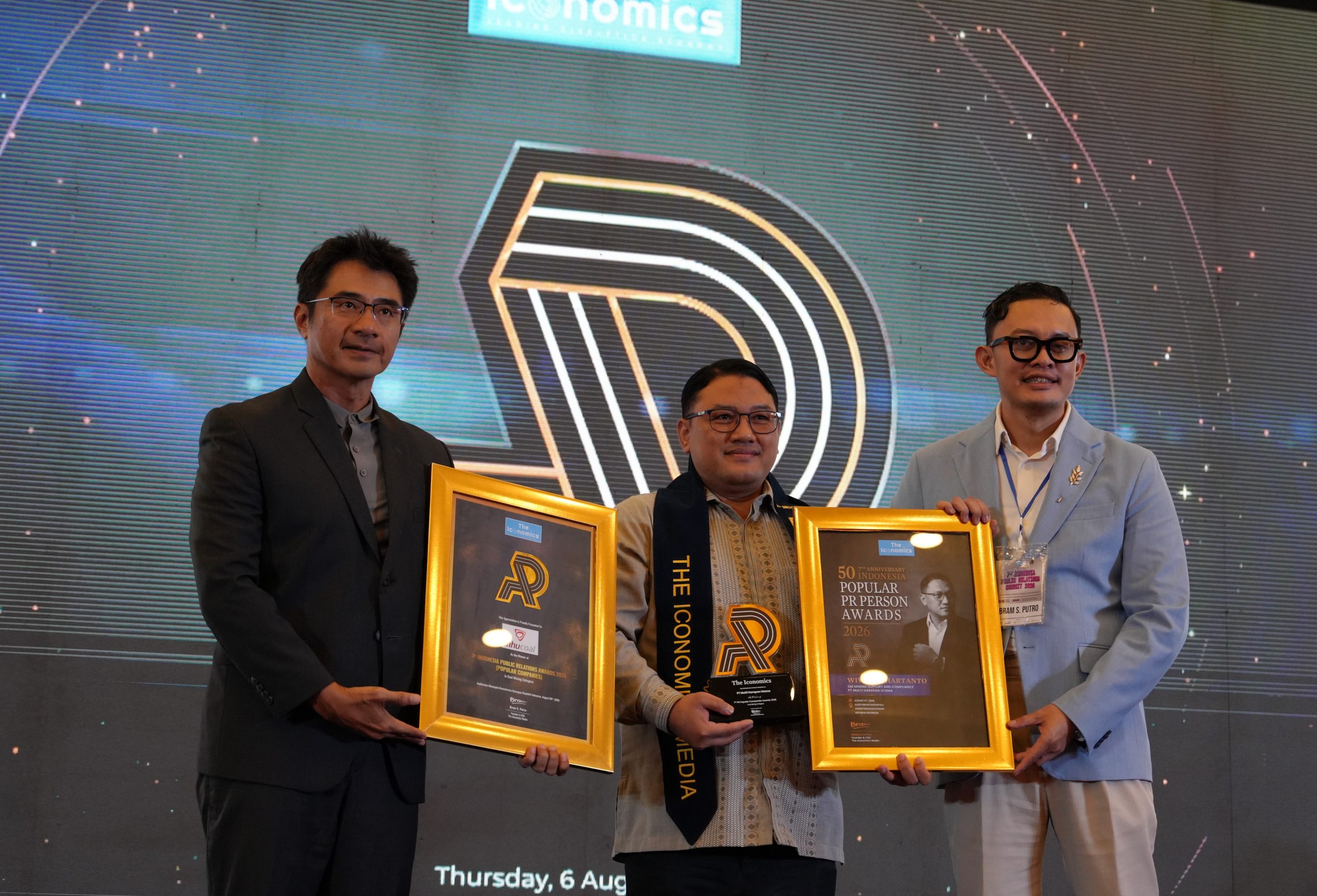 MHU Raih PR Popular Companies Awards 2026 untuk Kategori Pertambangan Batubara