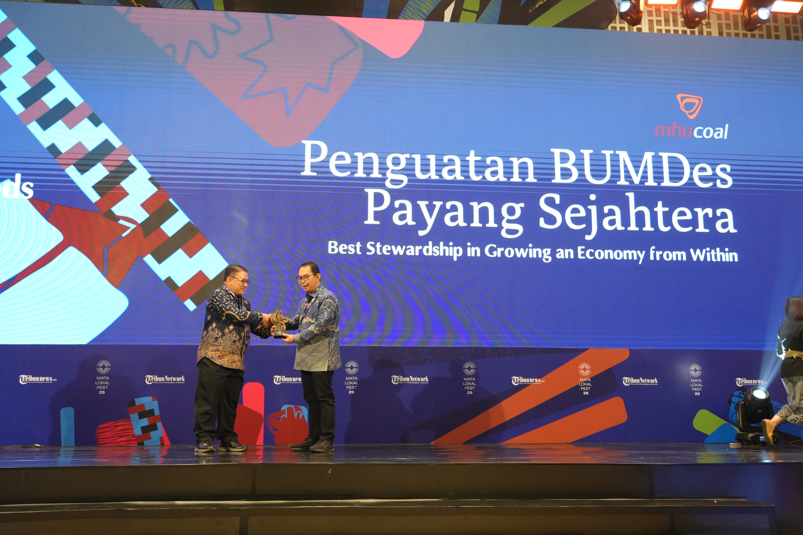 MHU Raih Mata Lokal Award 2026 atas Keberhasilan Menguatkan Kemandirian Ekonomi Desa